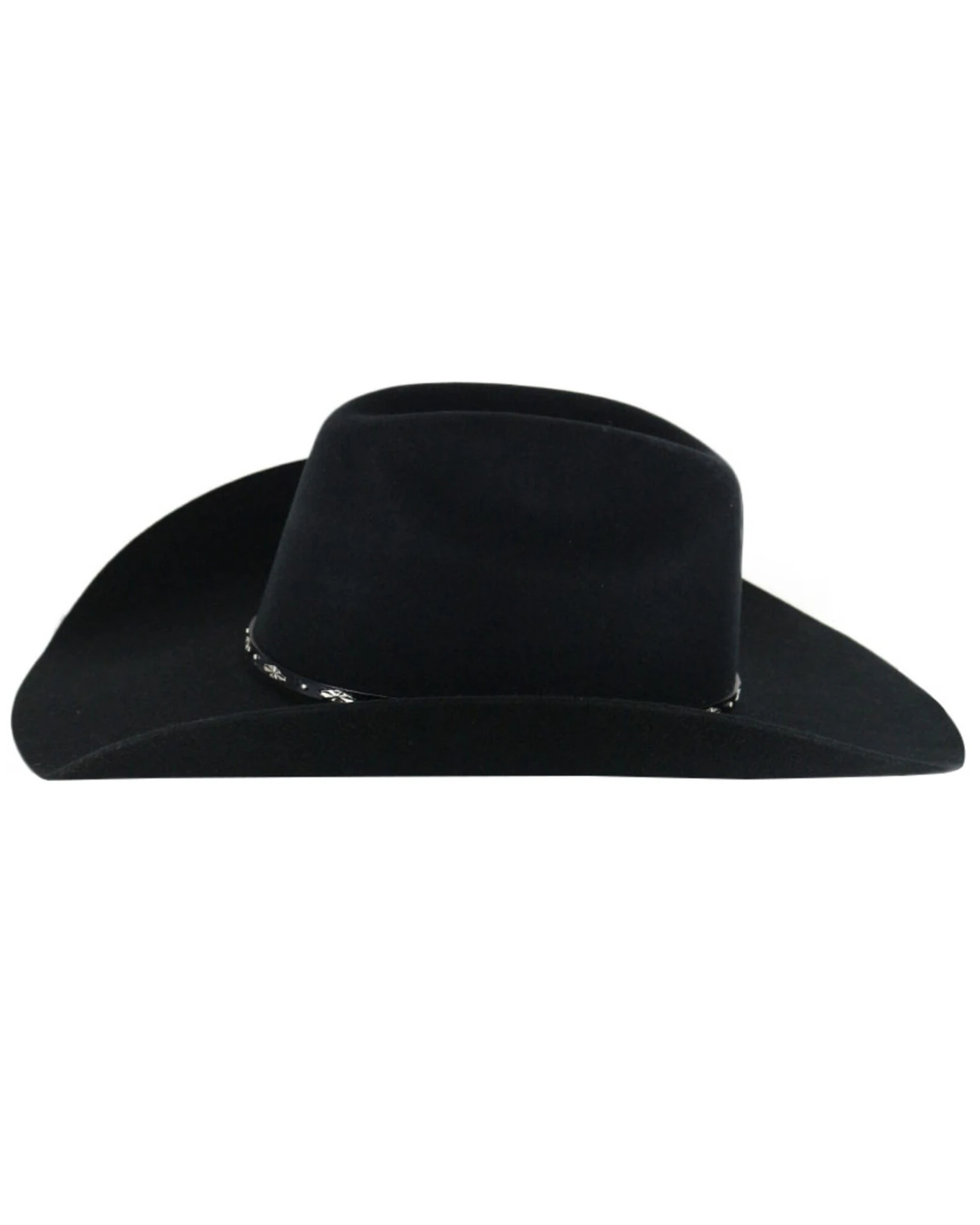 Cody James Men's Drifter 3X Rider Crown Wool Felt Cowboy Hat - Image 4