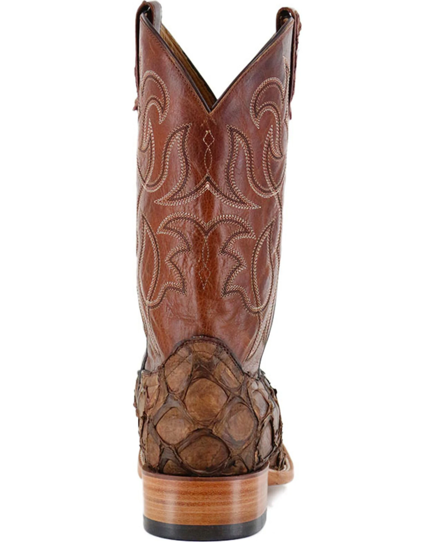 Cody James Men's Pirarucu Exotic Boots - Broad Square Toe - Image 9