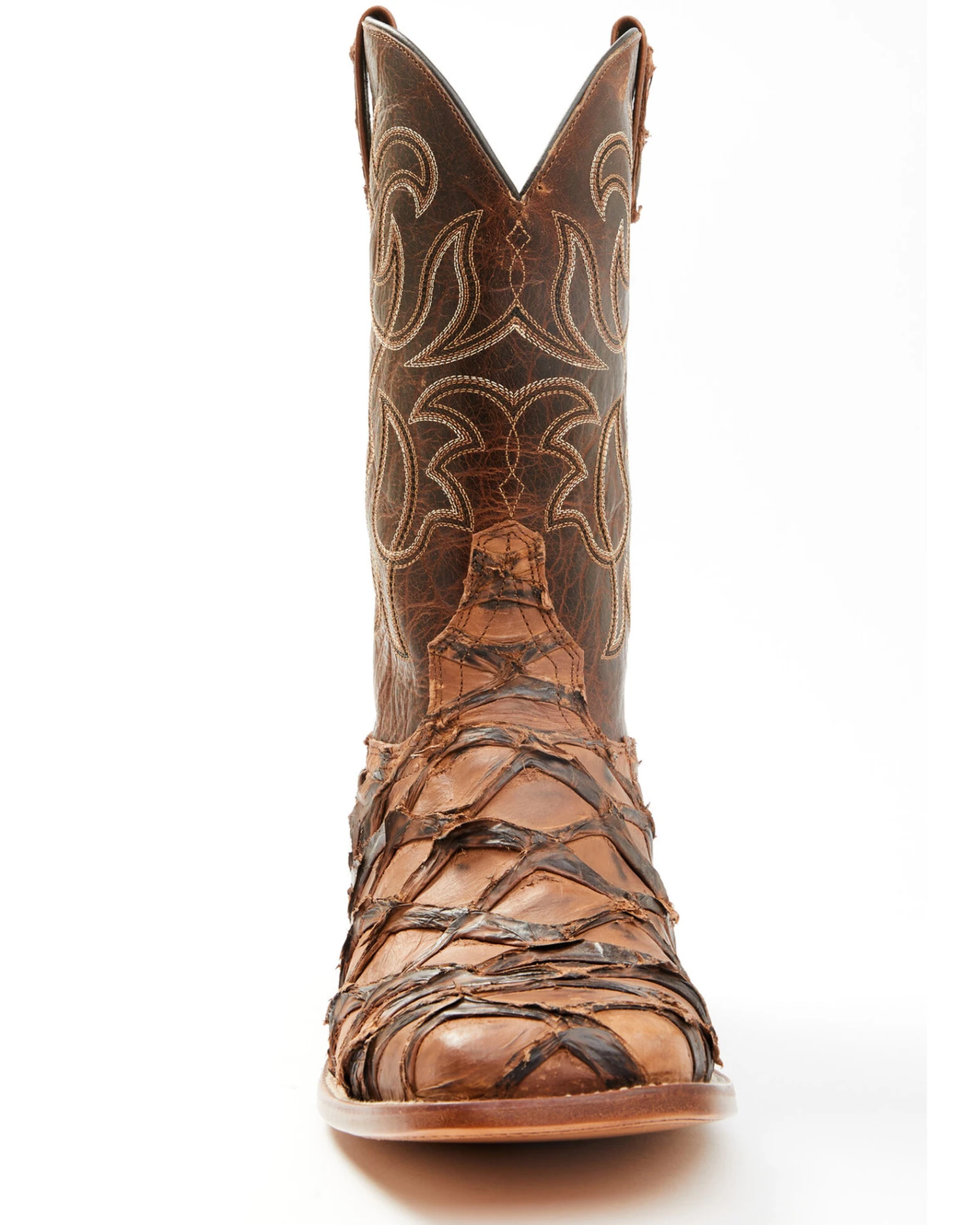 Cody James Men's Pirarucu Exotic Boots - Broad Square Toe - Image 7