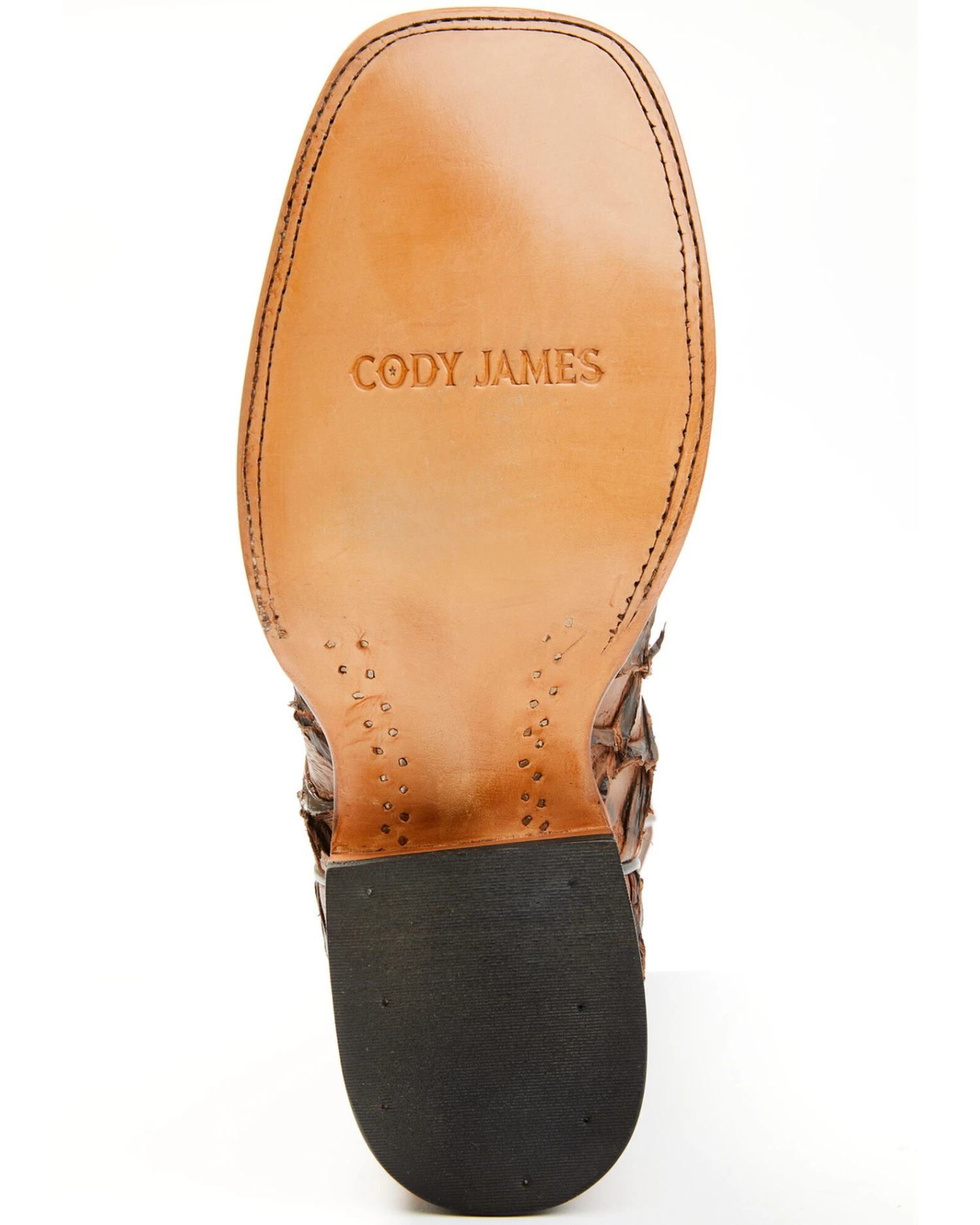 Cody James Men's Pirarucu Exotic Boots - Broad Square Toe - Image 2