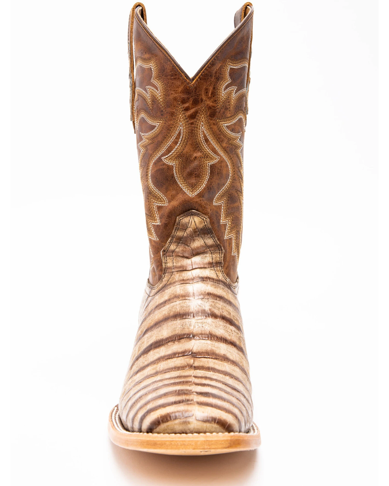 Cody James Men's Caiman Belly Western Boots - Broad Square Toe - Image 7