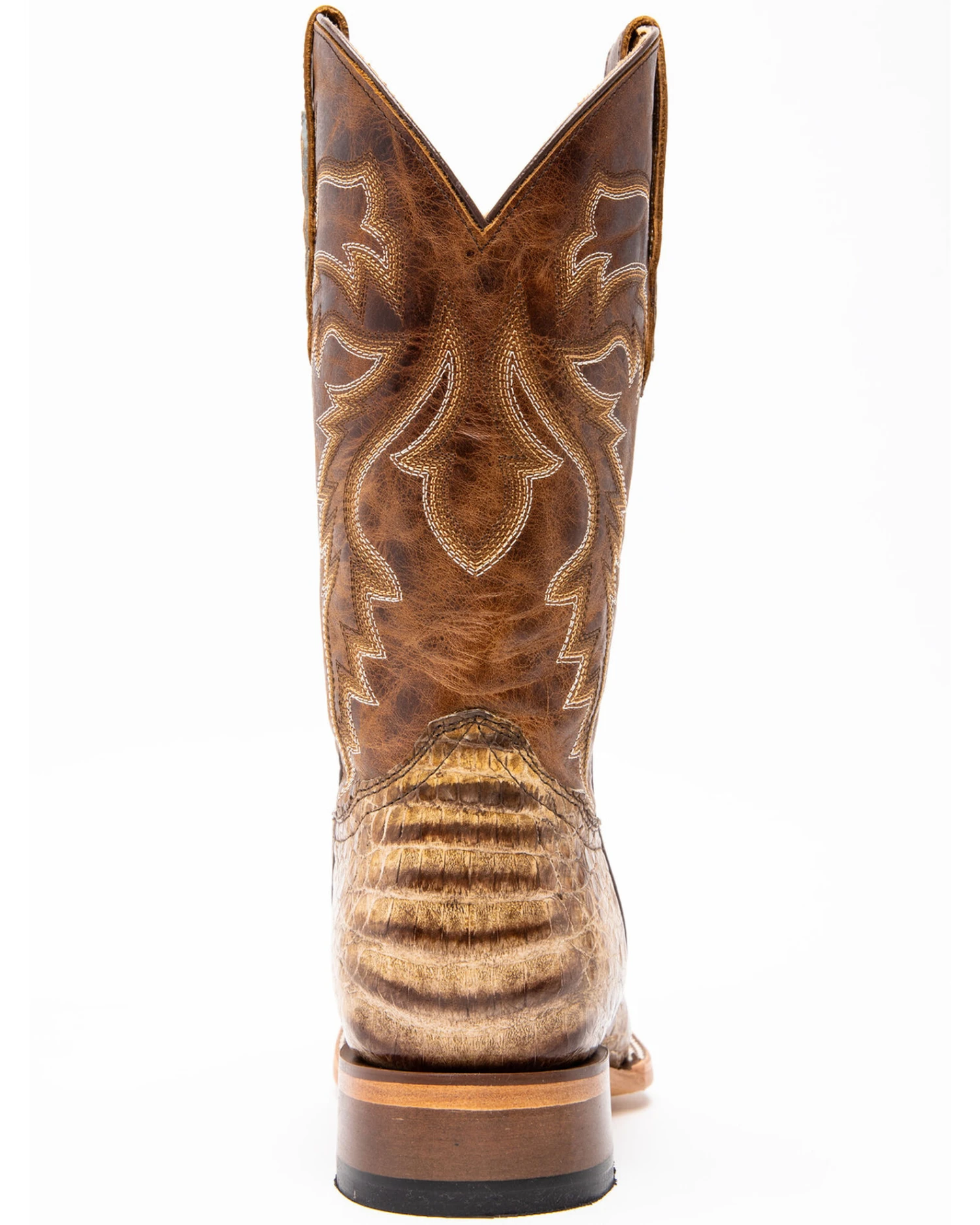 Cody James Men's Caiman Belly Western Boots - Broad Square Toe - Image 8