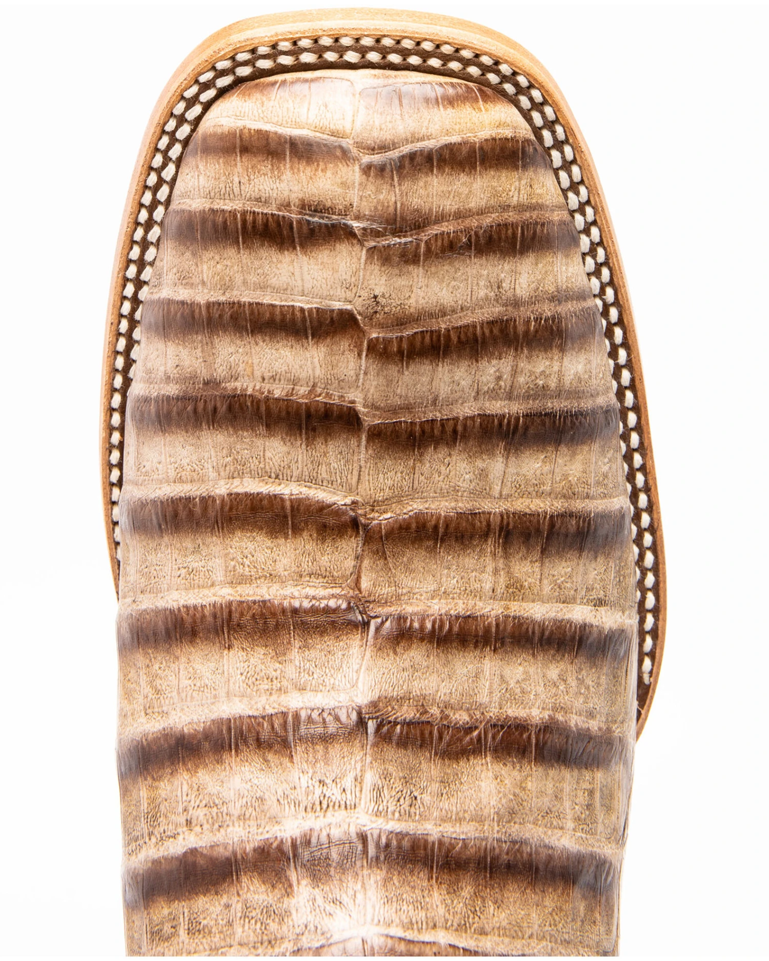 Cody James Men's Caiman Belly Western Boots - Broad Square Toe - Image 3