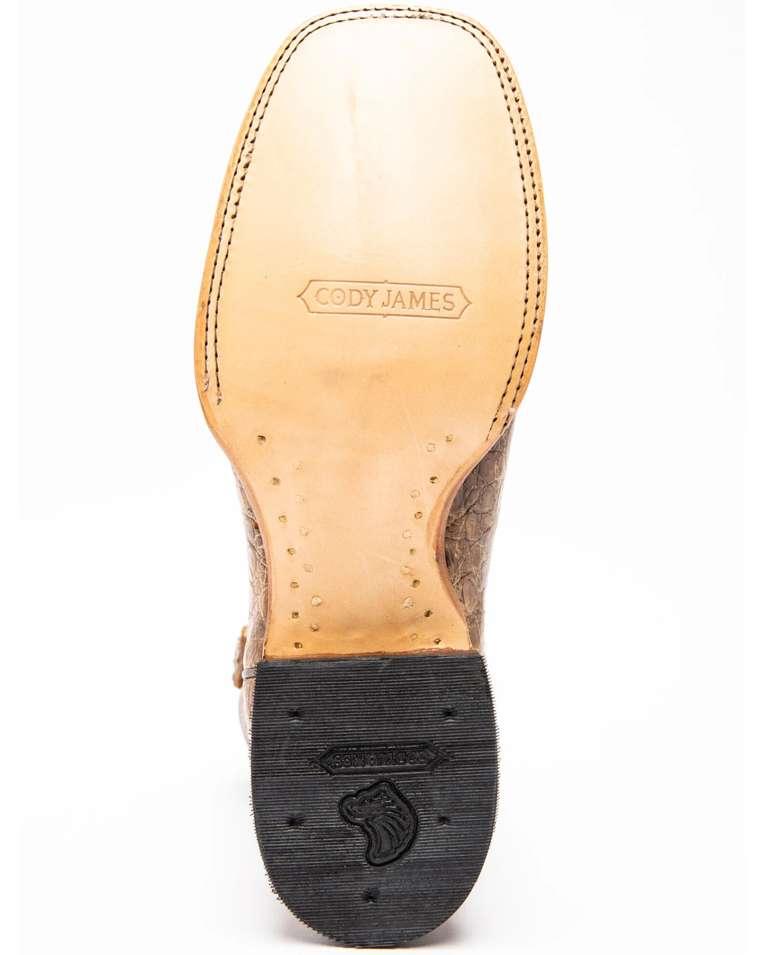 Cody James Men's Caiman Belly Western Boots - Broad Square Toe - Image 6