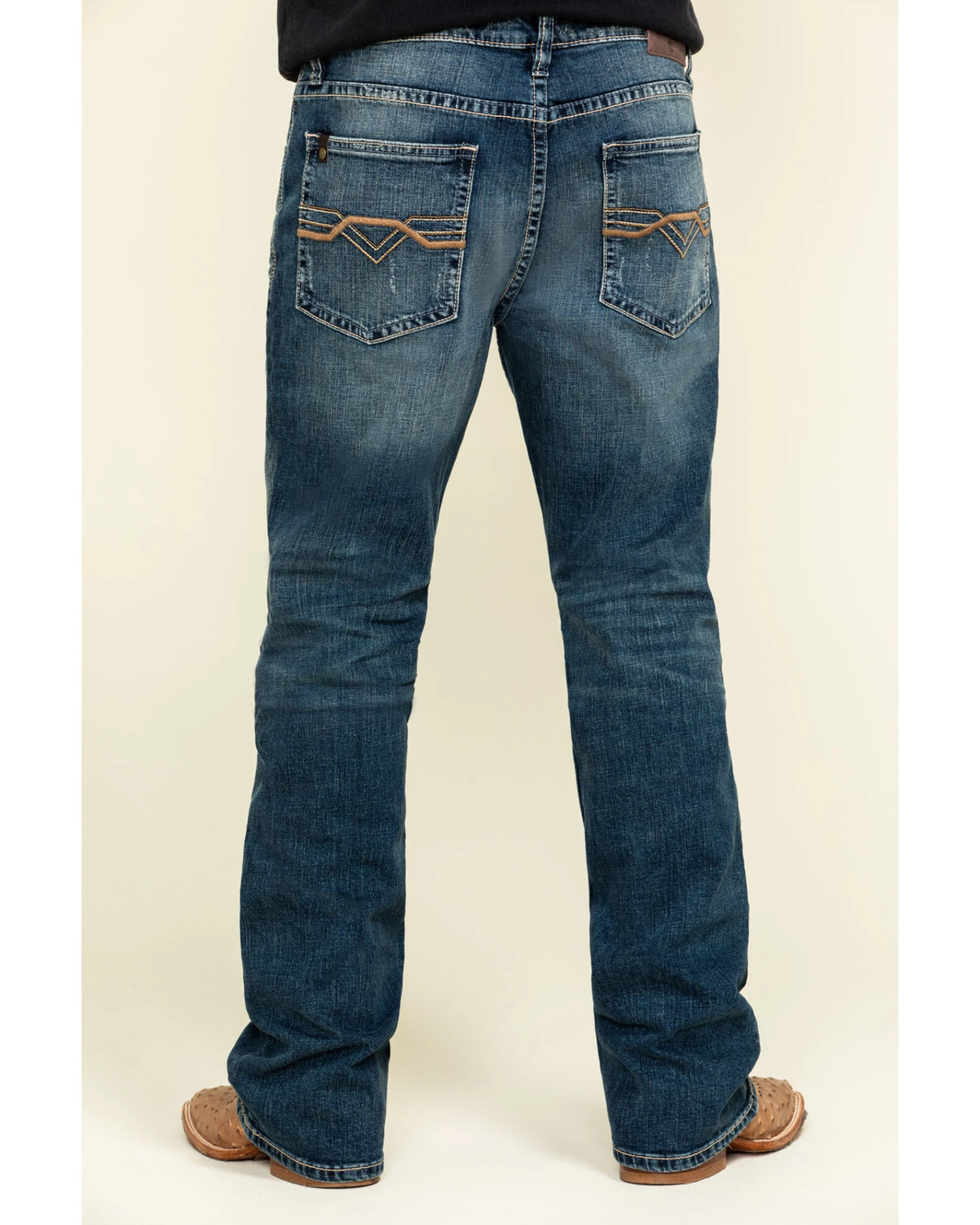 Cody James Core Men's Sundance Medium Wash Stretch Slim Bootcut Jeans - Image 2