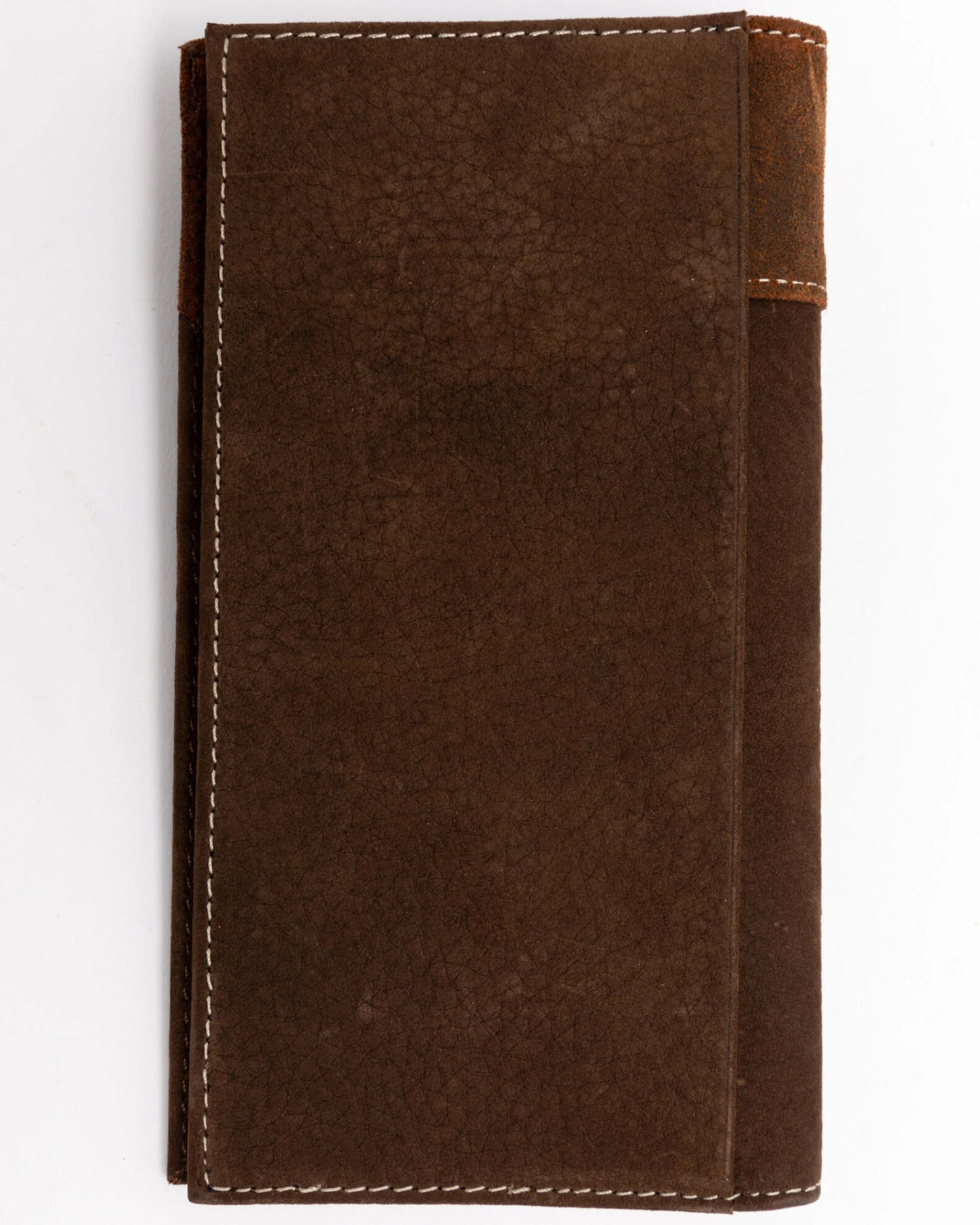 Cody James Men's Boot Stitch Long Horn Leather Checkbook Wallet - Image 3