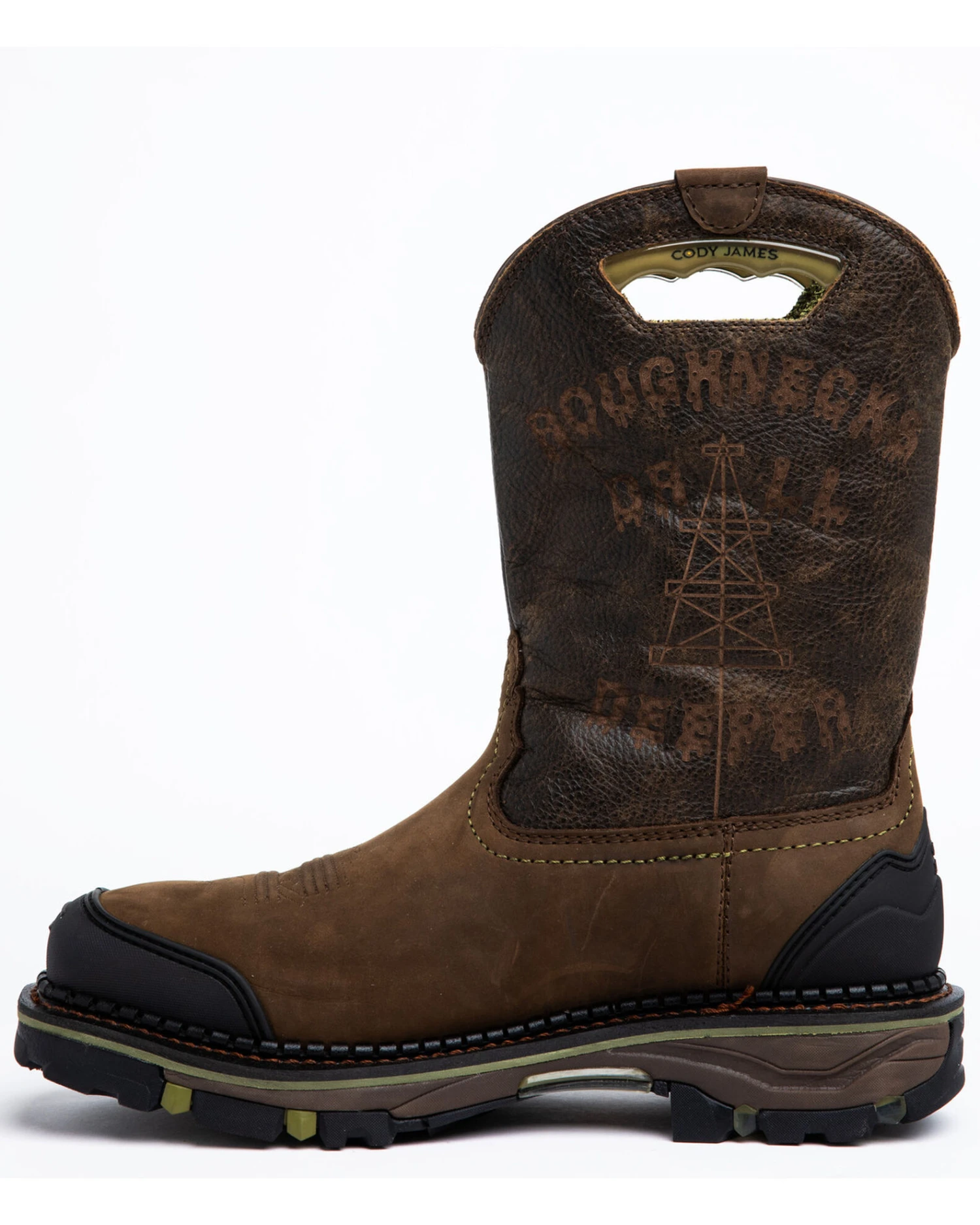 Cody James Men's Decimator Western Work Boots - Nano Composite Toe - Image 3