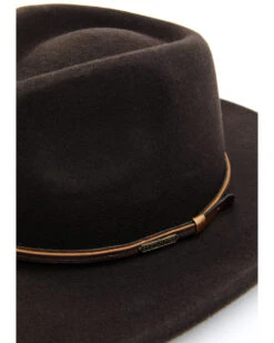 Cody James Men's Brown Wool Felt Western Hat