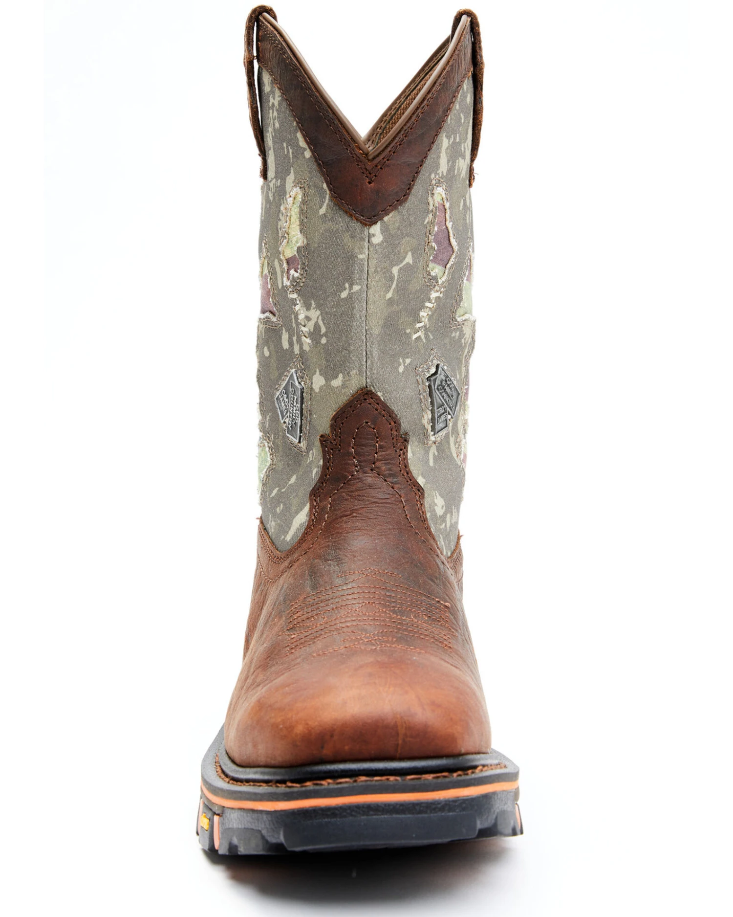 Cody James Men's Camo Decimator Western Work Boots - Soft Toe - Image 3