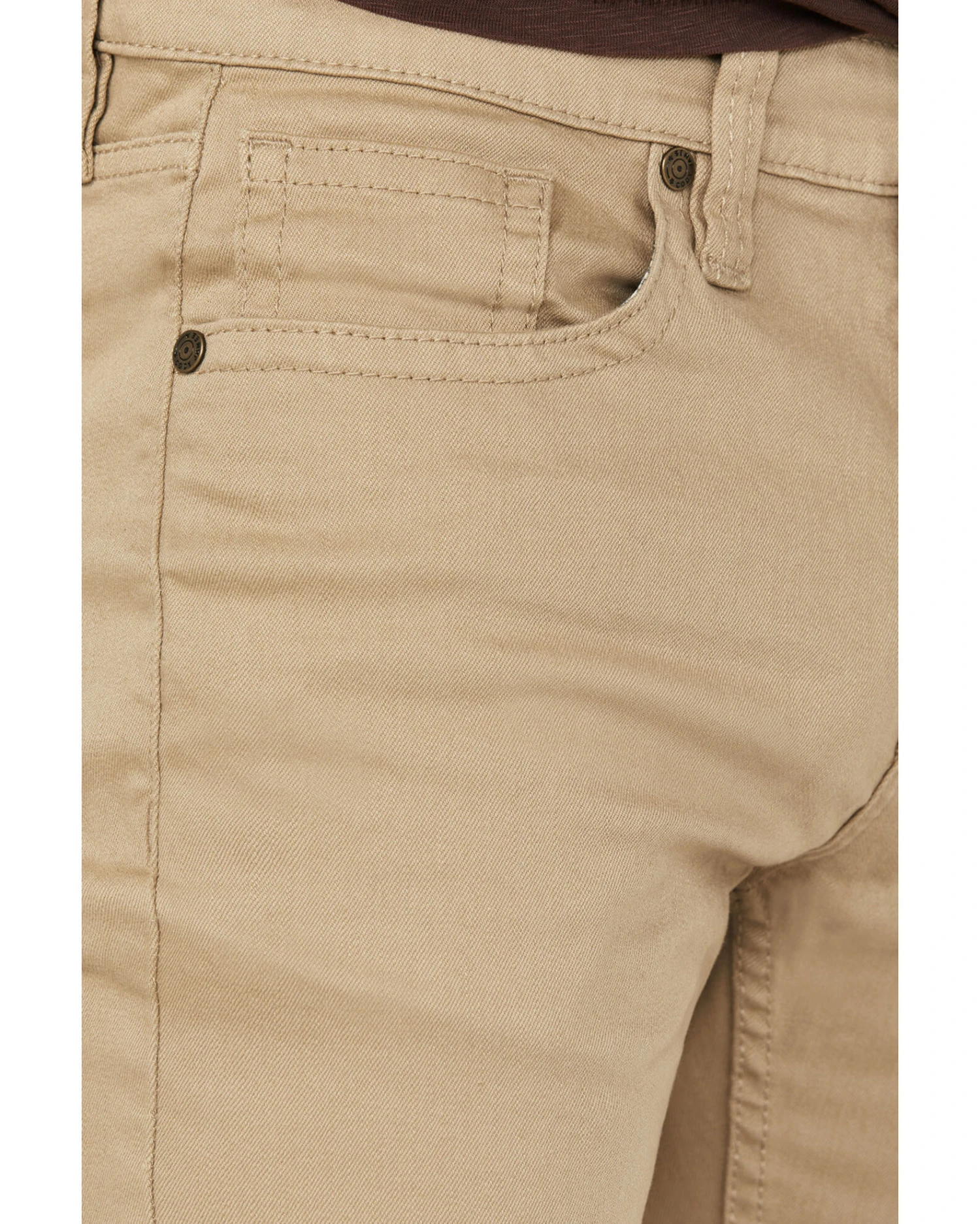 Cody James Men's Tan Wash Dalton Stretch Slim Straight Jeans - Image 2