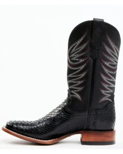 Cody James Men's Matte Python Exotic Western Boots - Broad Square Toe