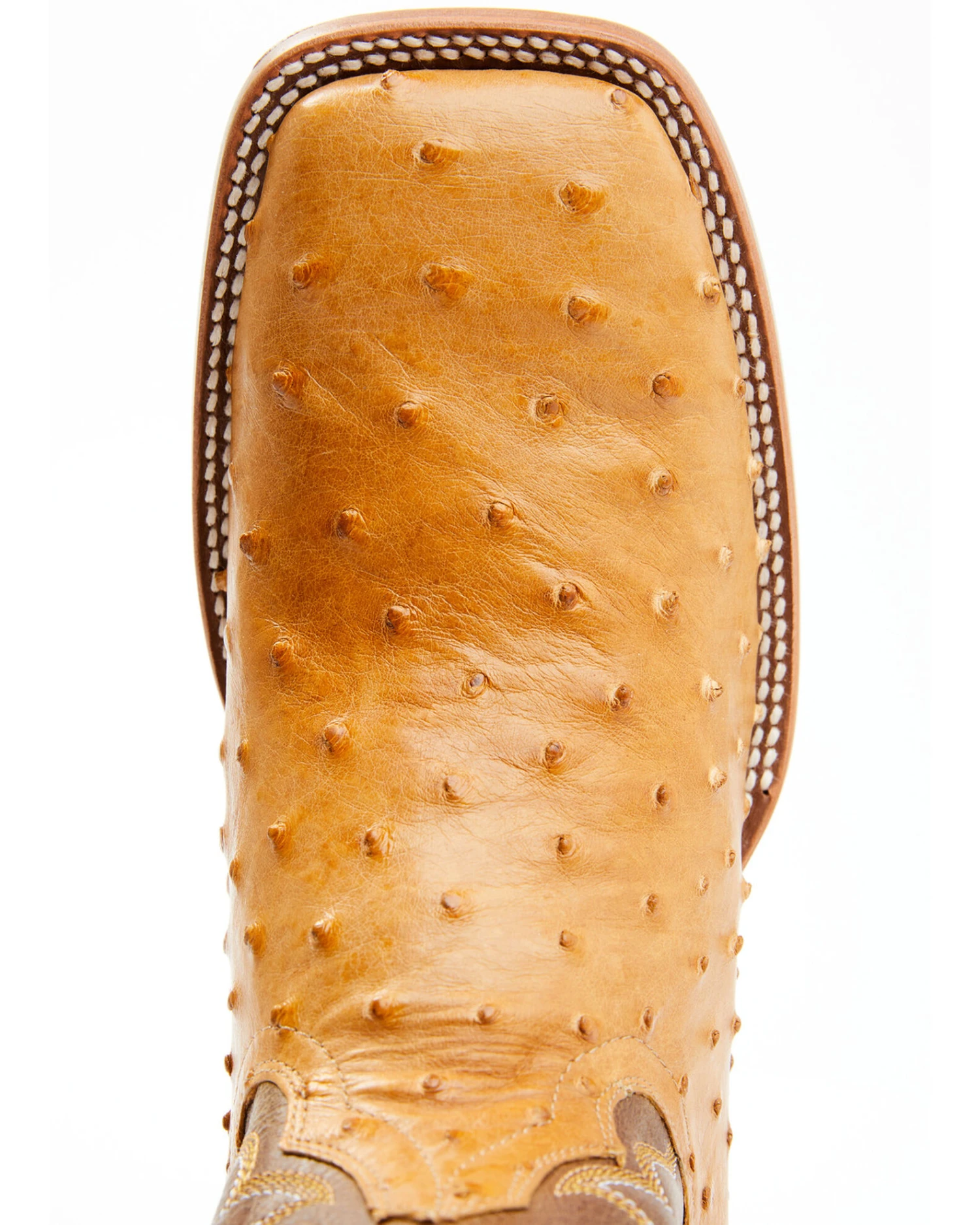Cody James Men's Full-Quill Ostrich Exotic Western Boots - Broad Square Toe - Image 7