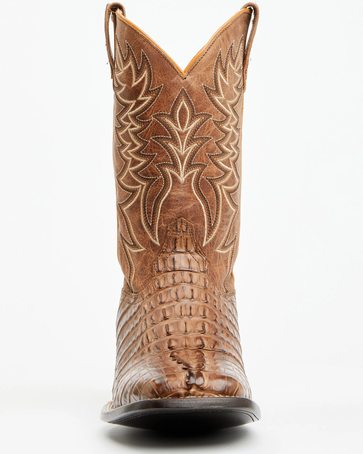 Cody James Men's Exotic Caiman Tail Western Boots - Broad Square Toe - Image 3