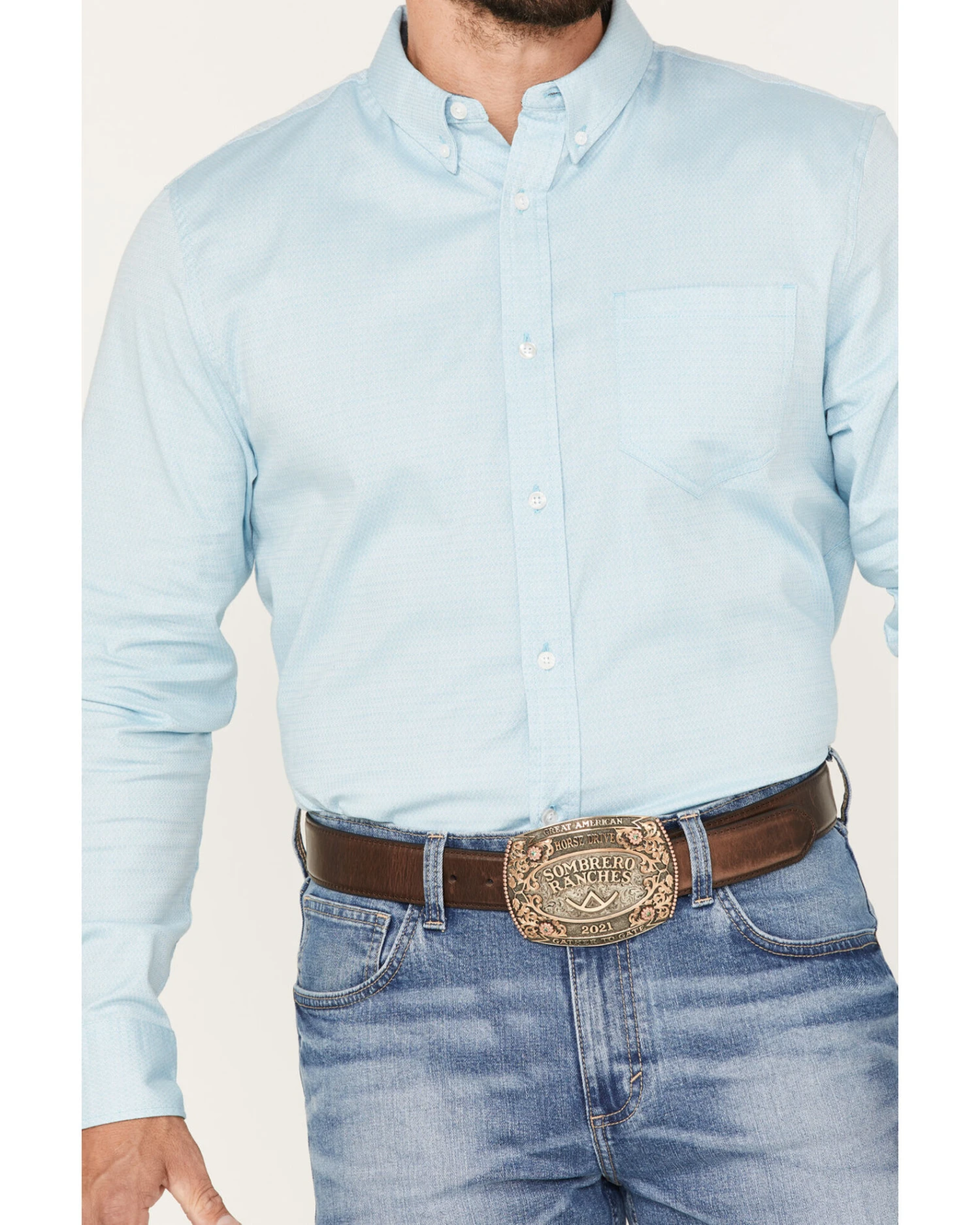 Cody James Men's Glacier Button Down Western Shirt