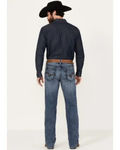 Cody James Men's Outpost Dark Wash Slim Straight Stretch Denim Jeans