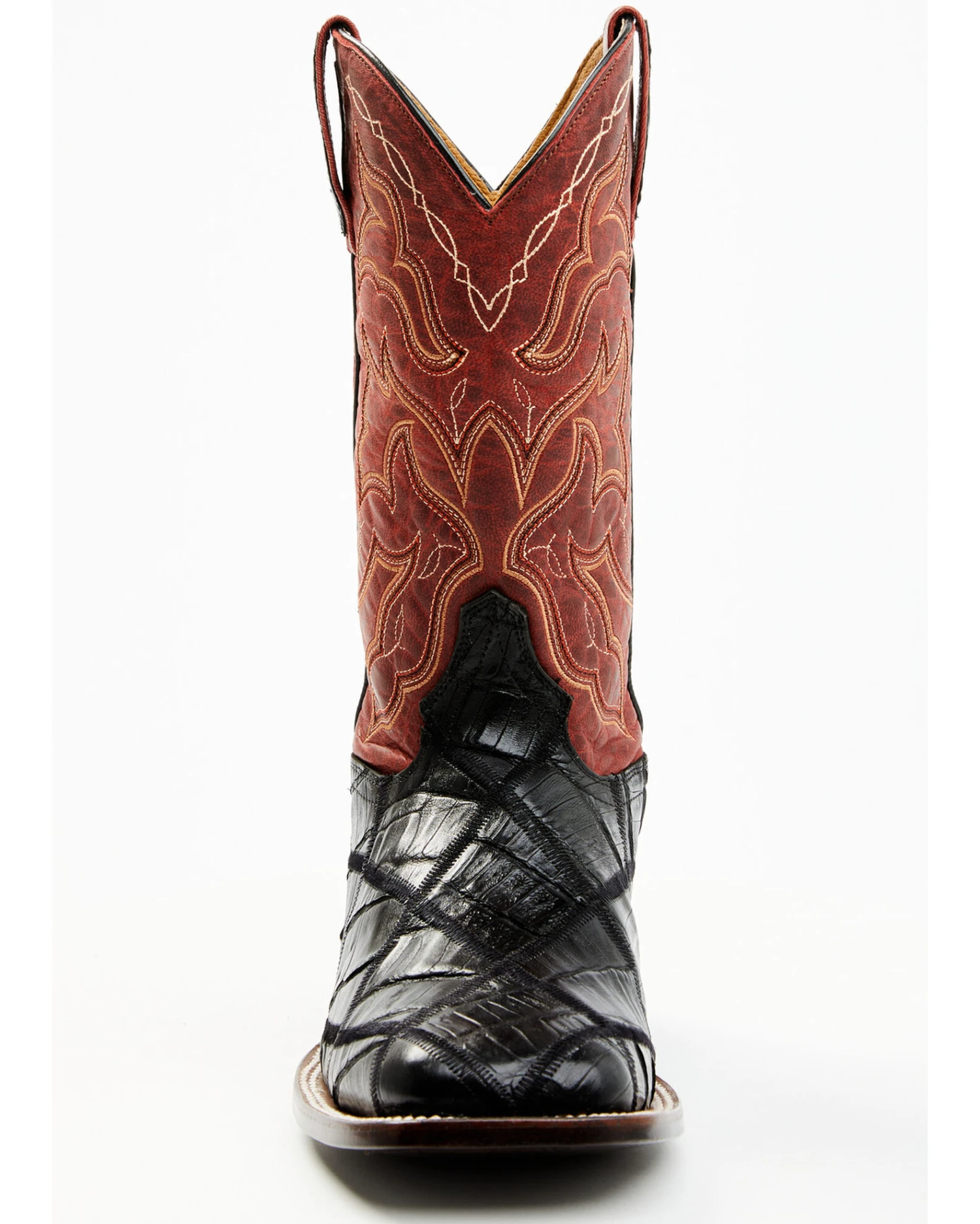Cody James Men's Exotic Caiman Western Boots - Broad Square Toe - Image 6